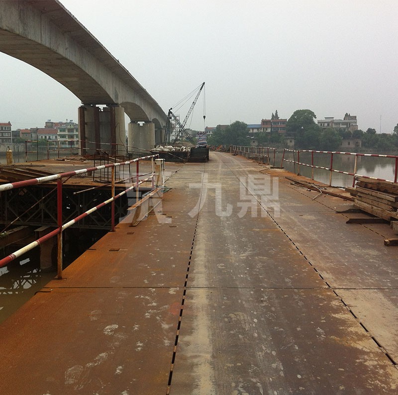 钢便桥桥台基础施工比较重要